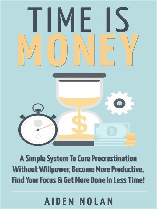 Cover image for Time Is Money